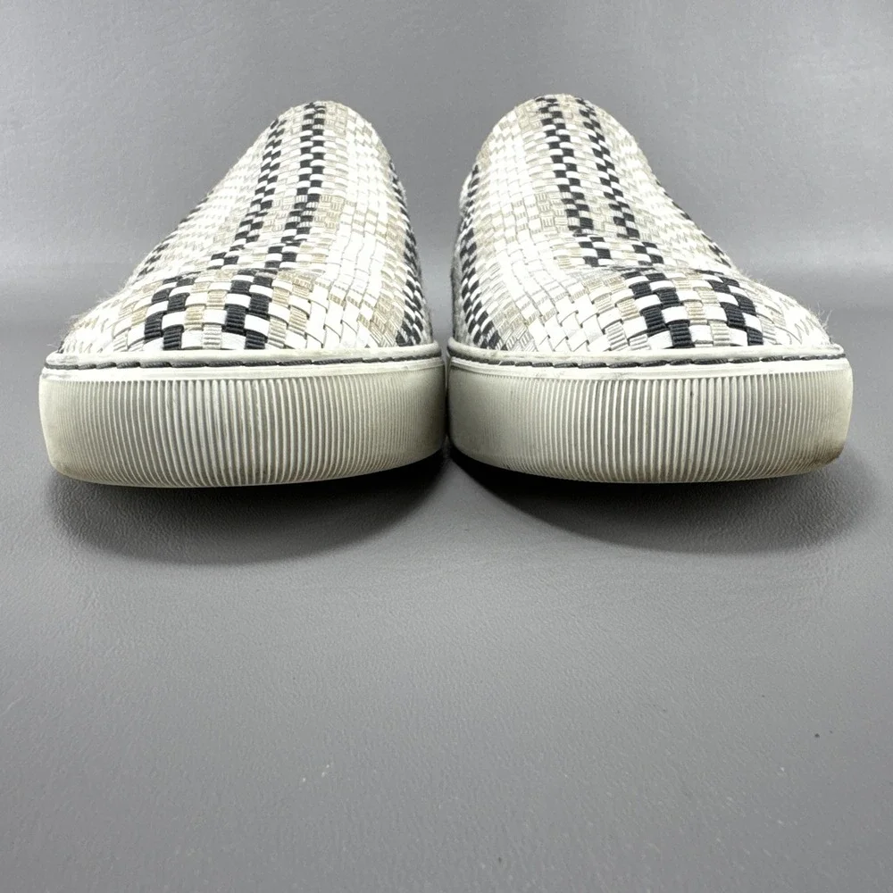 Lanvin Woven Slip On Shoes Mens Size 8 Casual Comfort Loafer‎ Beach Minimalist